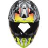LS2 MX703 X-FORCE-06 CARBON-6K BARRIER off-road helma H-V-žlutá